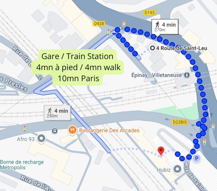 Gare En Face A Pied - Paris 10Mn - Parking Prive Gratuit - De 1 A 8 Personnes - Souplex - Tout Equipe - Entierement Renove Montmagny Dış mekan fotoğraf